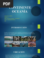 Continente Oceanía