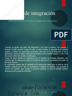 Clase 13 Técnicas de Integraciòn