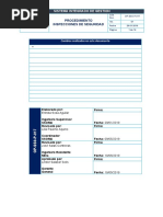 OP-SSO-P-017 Procedimiento de Inspecciones de Seguridad Ver 01