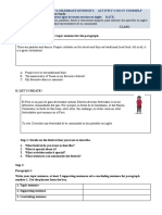 Actividad 3 Experiecia 5 Ingles 3° y 4° Nivel A1