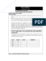 Summative Task Final Examination Basic Research