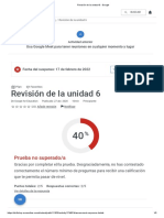 Revisión de La Unidad 6 - Google