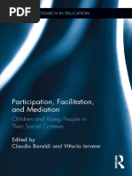 Participation, Facilitation, and Mediation. Children and Young People in Their Social Context (Introducción)