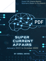 Super Current Affairs Jan To Oct