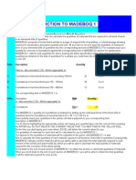 Material Schedule Format