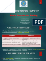 Lecture 2 - Atomic Structure and Bonding