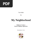 My Neighborhood User Guide