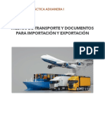 Medios de Transporte y Sus Documentos