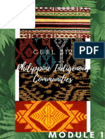 GEEL 312 Philippine Indigenous Communities Module 1 Docx 1