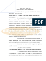 Confirman Condena Al Estado Por Vuelos Impagos de LAER