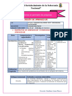 Sesion de Aprendizaj8