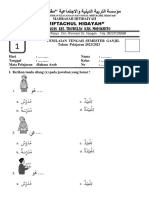 Soal Uts B. Arab MI 1,2,3,4.