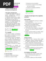 Tarea Ejercicios de Redaccion