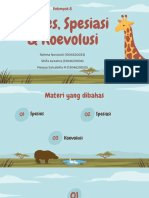 Kelompok 8 Evolusi - Spesies, Spesiasi, Dan Koevolusi