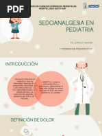 Sedoanalgesia en Pediatria