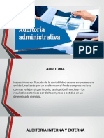 Clase Auditoria Administrativa