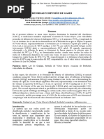 Práctica #1 - Densidad y Difusión de Gases