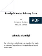 Family-Oriented Primary Care