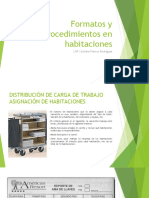 5.formatos y Procedimientos en Habitaciones