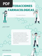 Interacciones Farmacologicas