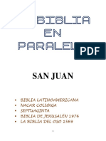 04.-La Biblia en Paralelo Juan - II Parte