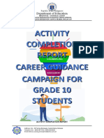 Career Guidance Narrative