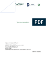 Tipos de Corriente Eléctrica