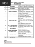 SS2 Maths 1st Term Lesson Note PDF