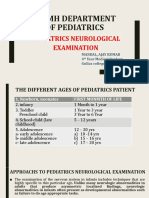 Pediatrics Neurological Examination