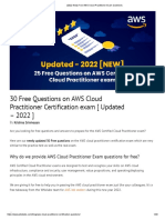 AWS Cloud Practitioner Exam Questions