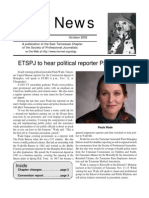 Spot News: ETSPJ To Hear Political Reporter Paula Wade