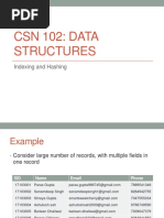 10 Hashing Indexing