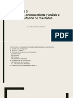 TEMA 5 Recojo, Procesamiento y Analisis e Interpretacion de Los Resultados