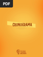 Cronograma Parte I