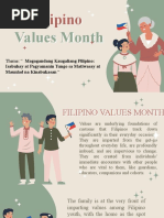 Filipino Values Month