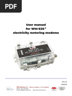 User Manual For WM-E2S v2 75