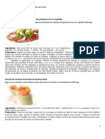 S2 Fiche de Travail Gastronomie