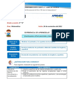 Actividad 30 Día 5 Matemática 26 de Noviembre