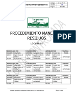 LGCAPR-05 PROCEDIMIENTO MANEJO DE RESIDUOS Ver 09