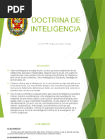 Doctrina de Inteligencia