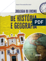 Metodologia Do Ensino de História e Geografia