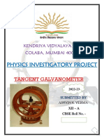 Vdocument - in - Physics Investigatory Project Class 12 Tangent Galvanometer