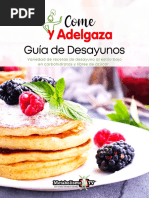 Clic para Descargar - Come y Adelgaza - DeSAYUNOS MetabolismoTV