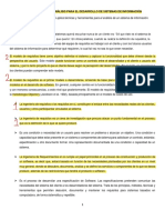 COMPETENCIA ESPECÍFICA: El Estudiante Aplica Técnicas y Herramientas para El Análisis de Un Sistema de Información