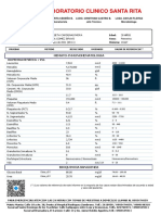 Resultados de Laboratorio - SRA YULIANA LISETH CARDENAS MORA