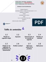 Regresión Lineal Simple y Correlación, Conceptos Del Temario Del Punto 1.1 Al 1.8.