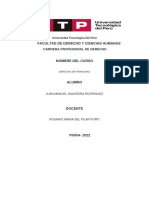 Importancia Del Derecho Civil y El Titulo Preliminar