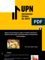 Sesión 9 - Interacción Estado Nutricional y Fármaco