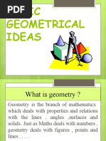 Basic Geomtrical Ideas Ppt-1