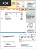 HRH Sample Bill